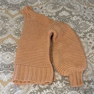 House of Harlow 1960 Light Pink Turtleneck Sweater